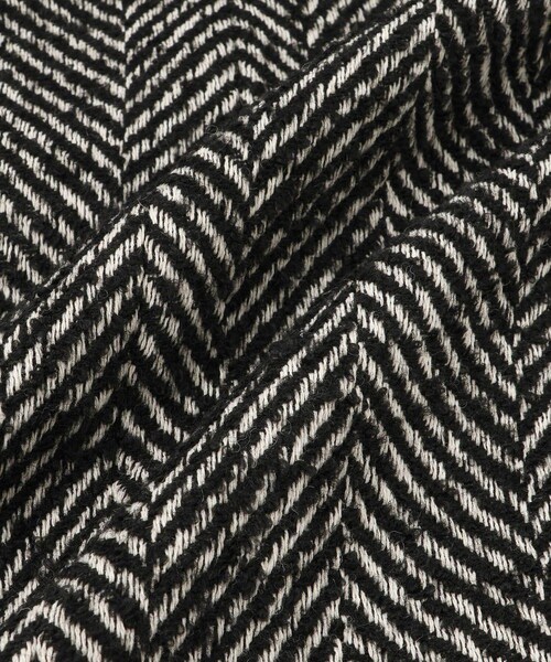 ADAM ET ROPE'(アダムエロペ)の「【WEB限定】・【定番】スタンドカラーウールミドルコート(その他アウター・レディース・ブラック系/ダークブラウン系・F)」の15枚目の写真