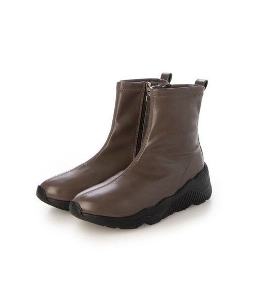 noyau(ノヤウ)の「ノヤウ noyau 軽量スニーカーショートブーツ (ブーツ・レディース・BL/BLS/GY/KH・S/22.5cm/M/23.5cm/L/24.5cm/LL/25cm)」の11枚目の写真