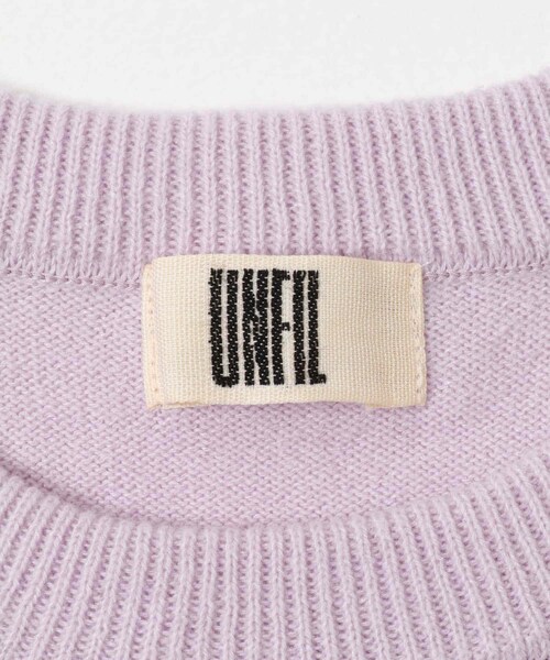 URBAN RESEARCH DOORS(アーバンリサーチドアーズ)の「unfil silkcotton short-sleeve gatherdpullover(ニット/セーター・レディース・gray/lilac/d.brown・1)」の15枚目の写真