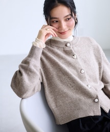 VIS | ハートアソートパール釦ラメミックスカーディガン/イージーケア・一部WEB限定カラー(カーディガン/ボレロ)