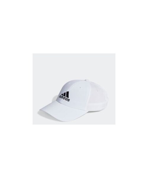 adidas（アディダス）の「刺しゅうロゴ 軽量ベースボールキャップ