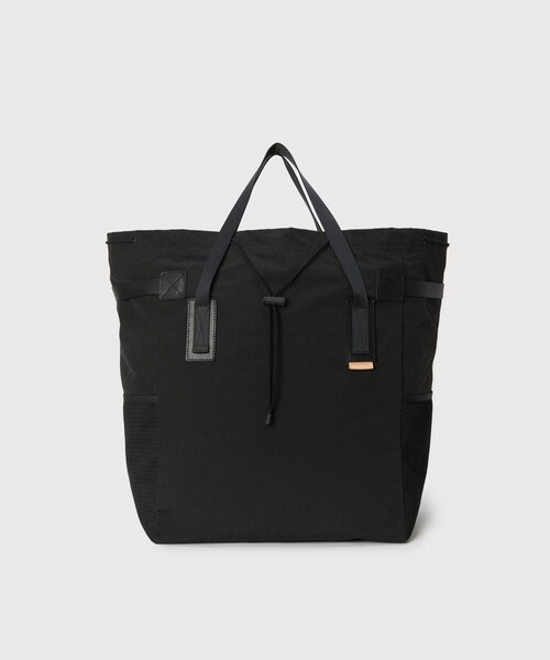ADAM ET ROPE'(アダムエロペ)の「【HenderScheme/エンダースキーマ】functional tote bag(トートバッグ・メンズ・ブラック・F)」の2枚目の写真