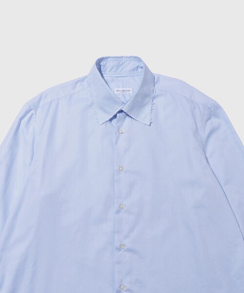 ADAM ET ROPE'(アダムエロペ)の「【Errico Formicola】SPORT SHIRT FRINGE(シャツ/ブラウス・メンズ・ホワイト/サックス・L/M)」の6枚目の写真