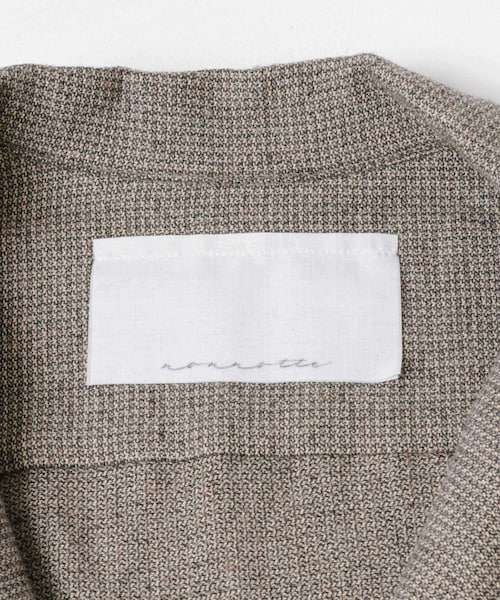 URBAN RESEARCH(アーバンリサーチ)の「nonnotte Seamless Collar OS Shirts(シャツ/ブラウス・メンズ・Taupe Top・4/5)」の11枚目の写真