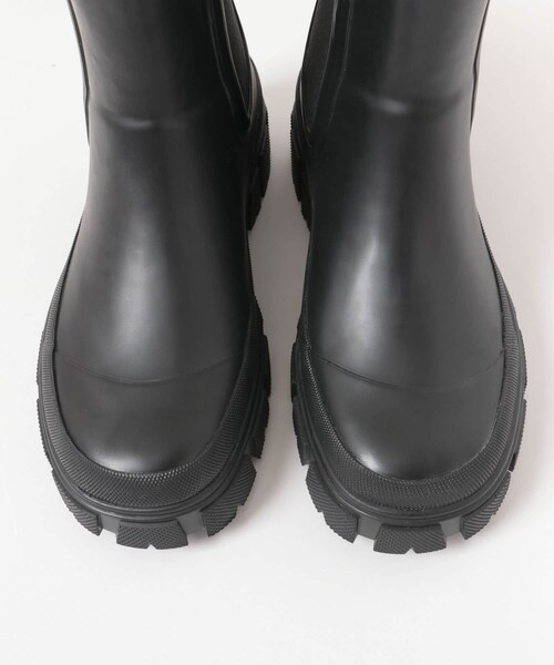 RODE SKO（ロデスコ）の「厚底サイドゴアラバーブーツ（レインシューズ・レディース・BLACK・36/37/38）」の18枚目の写真