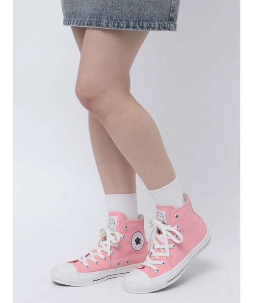 RUNWAY channel SELECTION（ランウェイチャンネルセレクション）の「【converse】ALL STAR CL HI / CHIIKAWA（スニーカー・レディース・ピンク/イエロー/ブルー/パープル・23/23.5/24/24.5）」の11枚目の写真