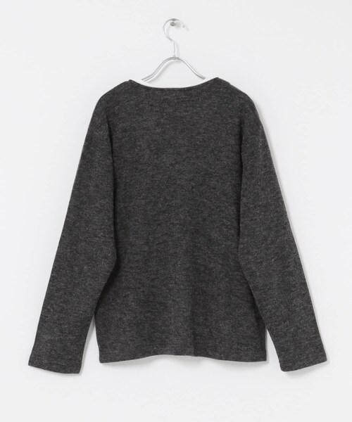 ITEMS URBANRESEARCH（アイテムズ アーバンリサーチ）の「キモウメランジカーディガン＋長袖刺繍Tセット（Tシャツ/カットソー・メンズ・BLU/BEG/BRN/BLK・M/L）」の14枚目の写真