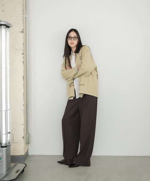 URBAN RESEARCH（アーバンリサーチ）の「『別注』PICCADILLY×URBAN RESEARCH　刺繍カバーオール（カバーオール・レディース・BEIGE/NATURAL・Free）」の10枚目の写真