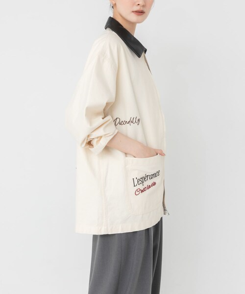 URBAN RESEARCH（アーバンリサーチ）の「『別注』PICCADILLY×URBAN RESEARCH　刺繍カバーオール（カバーオール・レディース・BEIGE/NATURAL・Free）」の20枚目の写真