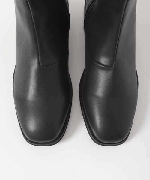 SENSE OF PLACE by URBAN RESEARCH（センスオブプレイスバイアーバンリサーチ）の「スクエアトゥサイドジップローブーツ（ブーツ・メンズ・BLACK・26.5/27.5）」の12枚目の写真