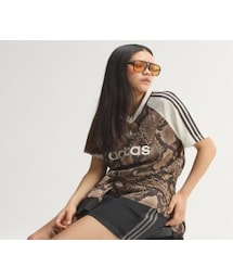 adidas | スネークプリント サテン ジャージ(トップス)