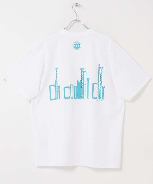 URBAN RESEARCH(アーバンリサーチ)の「CITY COUNTRY CITY COTTON T_CITY(Tシャツ/カットソー・メンズ・WHITE/BLACK・M/L/XL)」の6枚目の写真