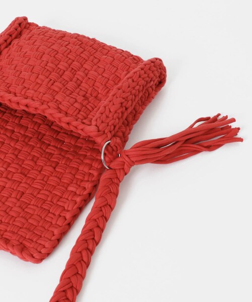 THE GOODLAND MARKET（ザグッドランドマーケット）の「PROJECT 1000　phonecase（ショルダーバッグ・レディース・BLACK PT/PRINT×GRY/BLUE/STRIPE/RED・One）」の18枚目の写真