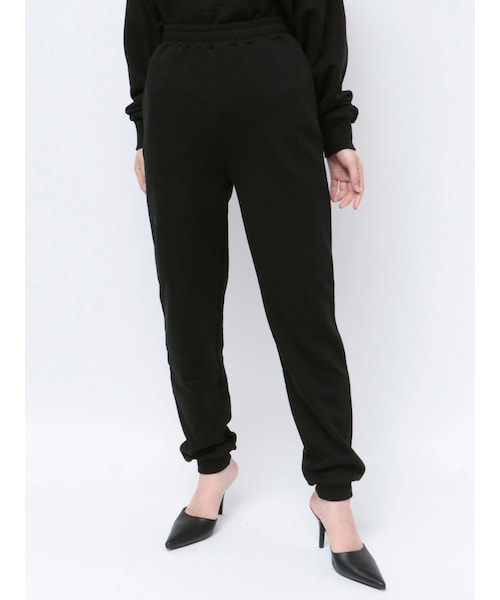 GYDA（ジェイダ）の「MILIGYスウェットパンツ（スウェットパンツ・レディース・ライトグレー/ブラック・F）」の5枚目の写真