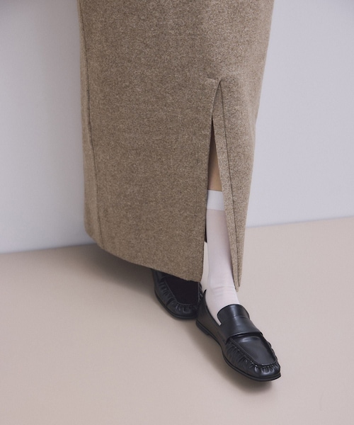 ADAM ET ROPE'（アダムエロペ）の「【WEB限定】2WAYニットポロワンピース（ワンピース・レディース・チャコール/グレー/ブラウン・F）」の20枚目の写真