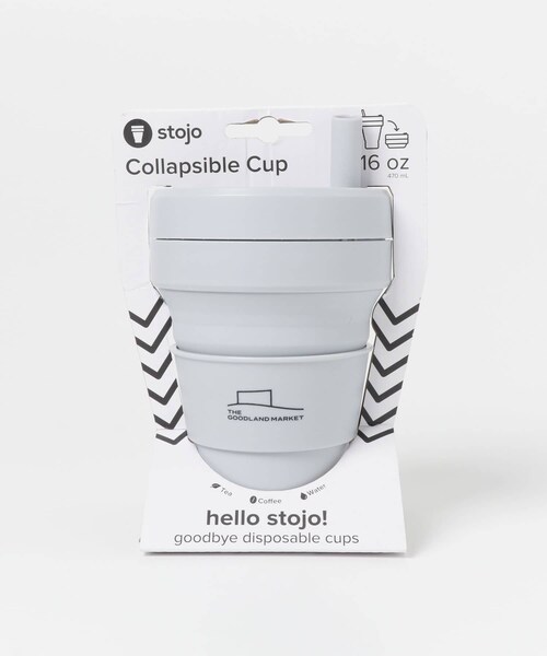 THE GOODLAND MARKET（ザグッドランドマーケット）の「『別注』stojo×TGM　stojo cup 470ml（グラス/マグカップ/タンブラー・メンズ・OAT/EUCALYPTUS/LILAC/EUCALY 2/LILAC 2/CASHMERE/OAT 2/CASHMERE 2・FREE）」の16枚目の写真