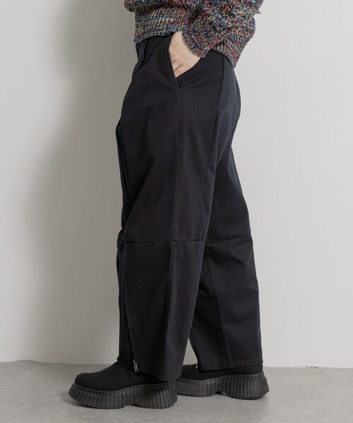 THE GOODLAND MARKET（ザグッドランドマーケット）の「77circa　make zip hem khaki trousers（その他パンツ・レディース・khaki1/khaki2/khaki3/navy1/navy2/navy3・30）」の10枚目の写真