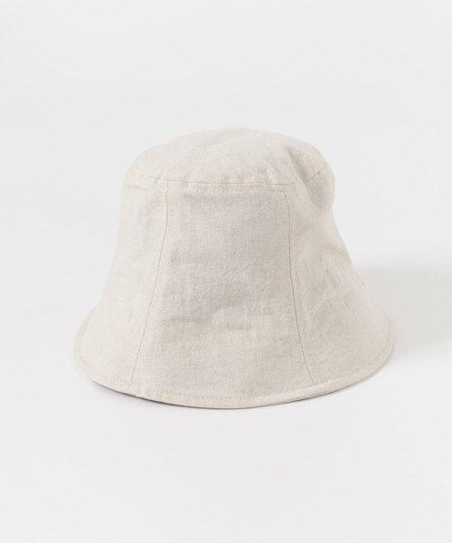 URBAN RESEARCH DOORS（アーバンリサーチドアーズ）の「コットンリネンパネルハット（ハット・レディース・NATURAL/CHARCOAL・One）」の12枚目の写真