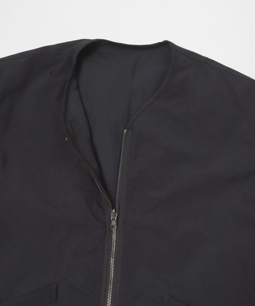 URBAN RESEARCH（アーバンリサーチ）の「HELLA GREEN　Reversible Nylon Jacket（テーラードジャケット・メンズ・BLACK・L/XL）」の5枚目の写真