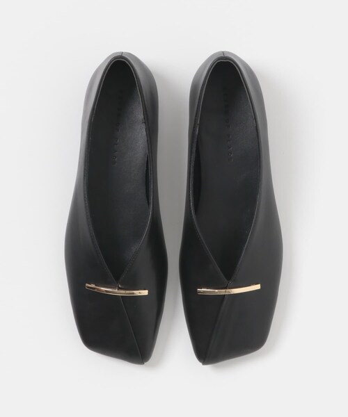 SENSE OF PLACE by URBAN RESEARCH（センスオブプレイスバイアーバンリサーチ）の「『抗菌』スクエアカットフラットシューズ（その他シューズ・レディース・IVORY/BLACK/BROWN・S/M/L）」の16枚目の写真