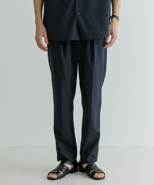 URBAN RESEARCH(アーバンリサーチ)の「TRON WOOL イージートラウザー(その他パンツ・メンズ・BLUE/NAVY/KHAKI・S/M/L)」の22枚目の写真