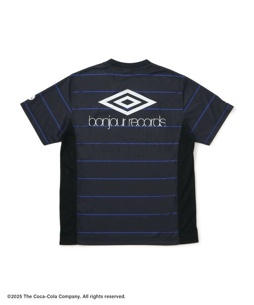 bonjour records（ボンジュールレコーズ）の「【Coca-Cola】UMBRO×bonjour records GAME SHIRTS（ジャージ・レディース・ブラック系/ホワイト系・L/M）」の20枚目の写真