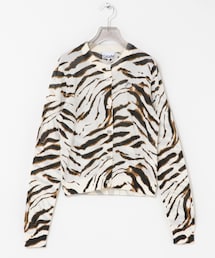 URBAN RESEARCH | GANNI　SHEER PRINTED COTTON CARDIGAN(カーディガン/ボレロ)