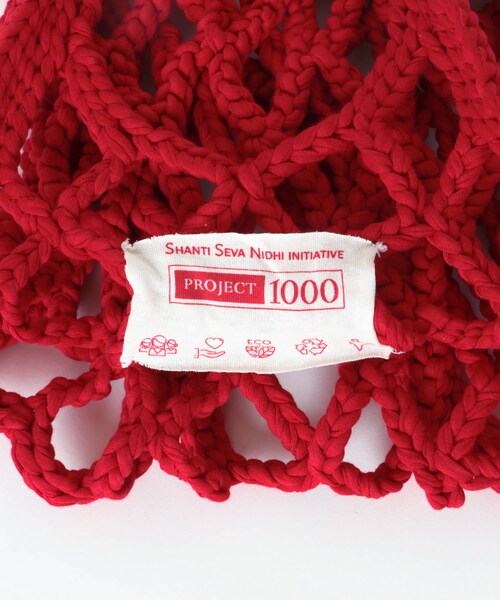 THE GOODLAND MARKET（ザグッドランドマーケット）の「PROJECT 1000　meshbag（ハンドバッグ・レディース・BLACK PT/BLUE/LIME/STRIPE/RED・One）」の20枚目の写真