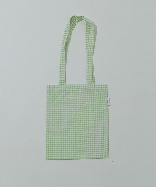 SMELLY（スメリー）の「プリントトートバッグS（トートバッグ・レディース・CHERRY/STRIPE/CHECK/DOT/FLOWER/EMBROIDERY・S）」の5枚目の写真