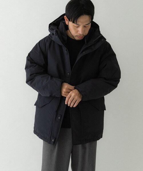 EKAL（エカル）の「nanamica　GORE-TEX Down Coat（その他アウター・メンズ・Navy/Wet Sand/Khaki Grn/Black・S/M/L）」の8枚目の写真