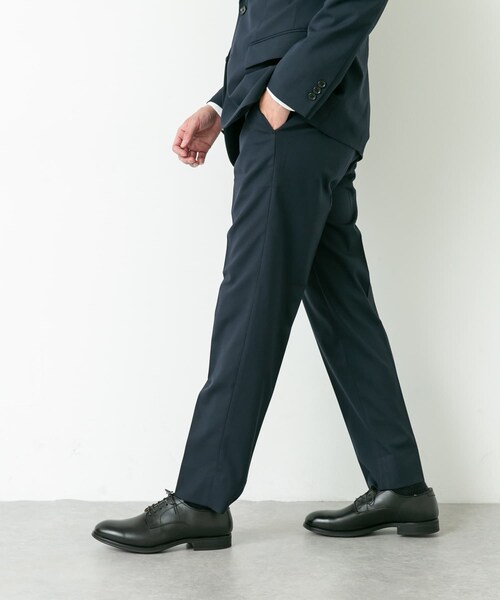 URBAN RESEARCH DOORS（アーバンリサーチドアーズ）の「LIFE STYLE TAILOR　ウールライクコンフォータブルスマートパンツ（スラックス・メンズ・NAVY/GRAY・S/M/L/XL）」の20枚目の写真