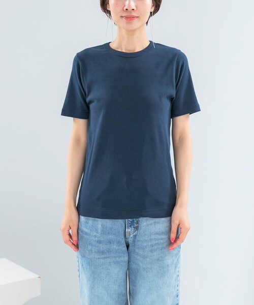 URBAN RESEARCH ROSSO（アーバンリサーチロッソ）の「GICIPI　CRISTALLO（Tシャツ/カットソー・レディース・BIANCO/NERO/PERGAMENA/MIRTILLO/ANTARES・1）」の21枚目の写真
