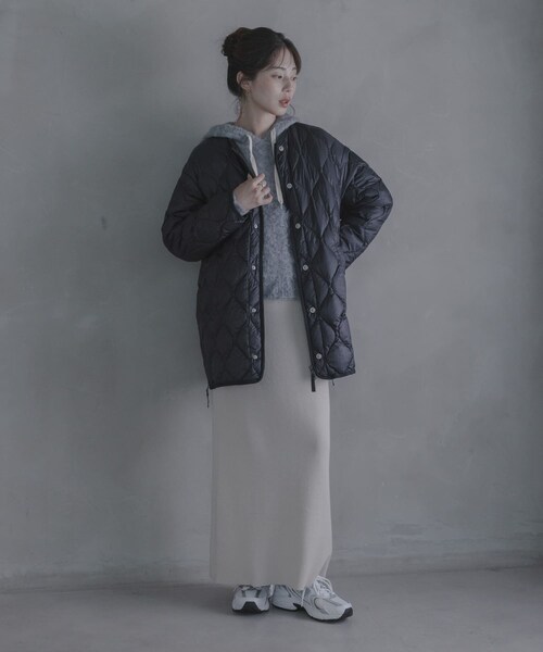 URBAN RESEARCH Sonny Label（アーバンリサーチサニーレーベル）の「『別注』TAION×Sonny Label　ミリタリーダウンジャケット（その他アウター・レディース・ブラック/ブラウン/カーキ・Free）」の10枚目の写真