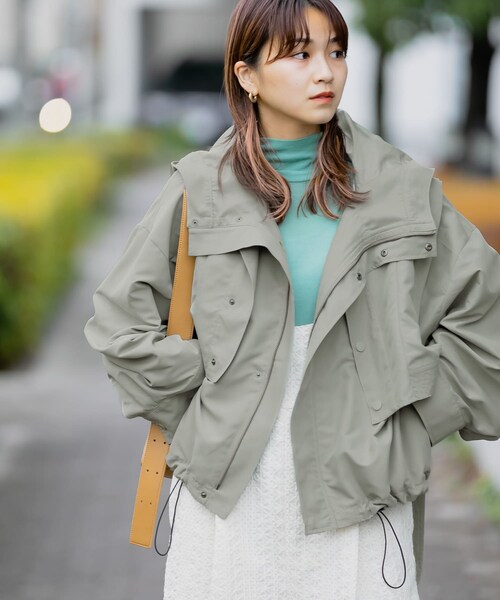 KBF（ケイビーエフ）の「ベストSETマウンテンパーカー（マウンテンパーカー・レディース・NAVY/IVORY/MOSS GRAY・one）」の22枚目の写真