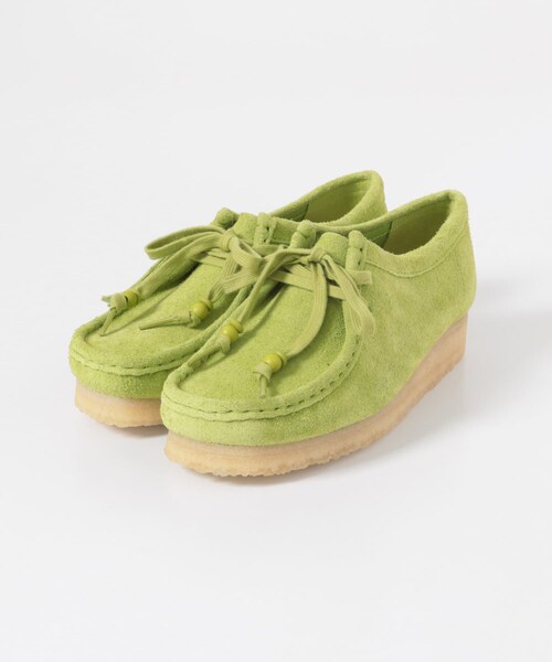 URBAN RESEARCH（アーバンリサーチ）の「Clarks　Wallabee（その他シューズ・レディース・Lime Suede・4.5/5/5.5）」の3枚目の写真