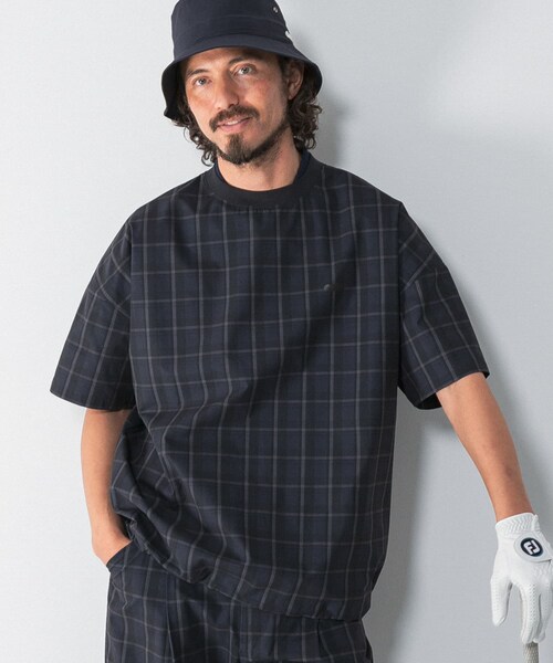 URBAN RESEARCH Sonny Label（アーバンリサーチサニーレーベル）の「OOPS　チェック柄Tシャツ（シャツ/ブラウス・メンズ・GREEN/BLUE・M/L/XL）」の13枚目の写真