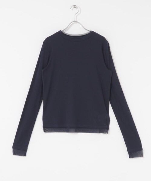 URBAN RESEARCH ROSSO（アーバンリサーチロッソ）の「シアードッキングカットソー（Tシャツ/カットソー・レディース・OFF/MOON STONE/NAVY・FREE）」の20枚目の写真