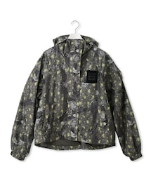 ADAM ET ROPE' | 【GANNI(ガニー)】Printed Flyweight Nylon Hooded Jacket Printed(ナイロンジャケット)