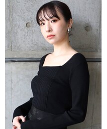 MURUA | ランダムリブニットトップス(ニット/セーター)