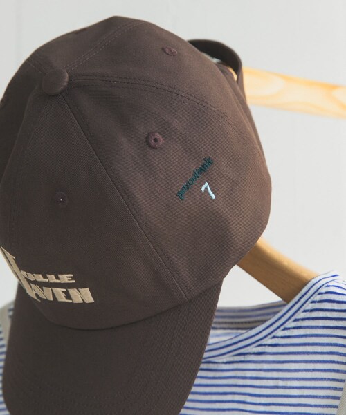 URBAN RESEARCH DOORS(アーバンリサーチドアーズ)の「LY BOEKEN CAP(キャップ・レディース・DARKBROWN/PINKORANGE/SANDGRAY・One)」の7枚目の写真