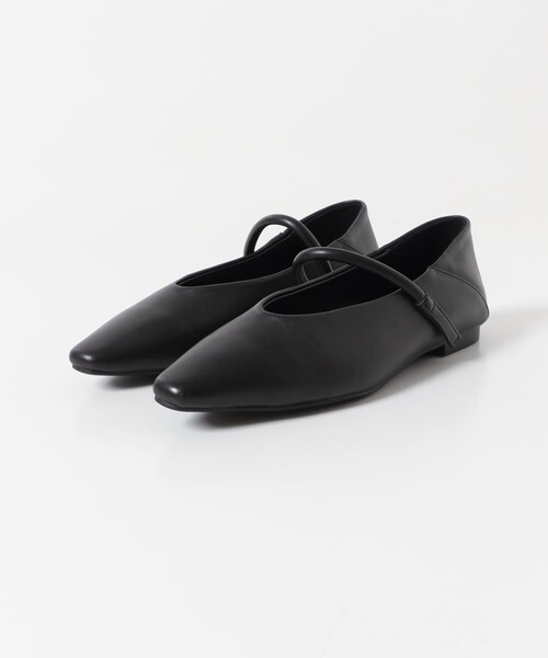 URBAN RESEARCH Sonny Label（アーバンリサーチサニーレーベル）の「REMME　ストラップフラットシューズ（その他シューズ・レディース・WHITE/BLACK・37/38）」の15枚目の写真