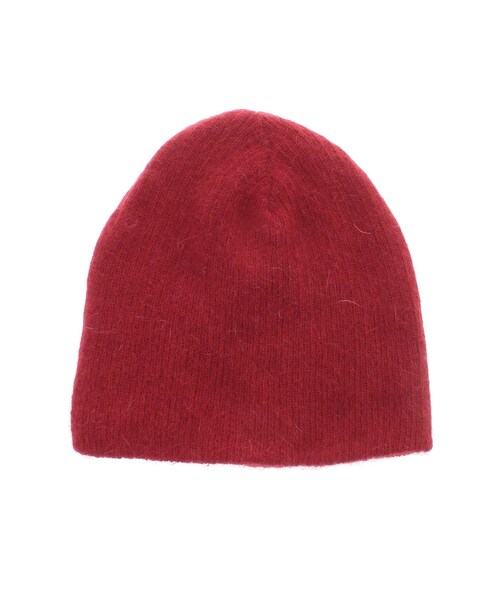 Ungrid（アングリッド）の「ウール混ニット帽（ニットキャップ/ビーニー・レディース・チャコールグレー/レッド/ブラウン・F）」の10枚目の写真