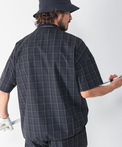 URBAN RESEARCH Sonny Label（アーバンリサーチサニーレーベル）の「OOPS　チェック柄Tシャツ（シャツ/ブラウス・メンズ・GREEN/BLUE・M/L/XL）」の21枚目の写真