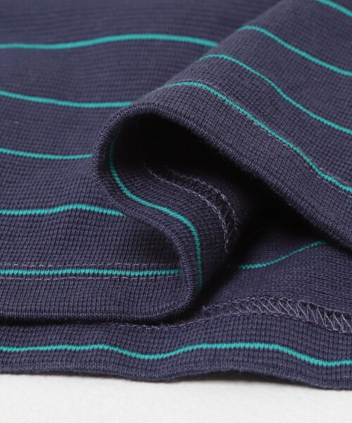 URBAN RESEARCH DOORS（アーバンリサーチドアーズ）の「L.L.Bean JAPAN EDITION　UNION LONG SLEEVE STRIPE T-SHIRTS（Tシャツ/カットソー・メンズ・OFF/GRN/BIRCH/YLW/T GREY/RED/NAVY/TEAL・M/L/XL）」の18枚目の写真
