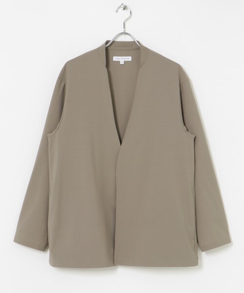 URBAN RESEARCH(アーバンリサーチ)の「『セットアップ対応』『マシンウォッシャブル』ST WASHABLE WL C/LESS JACKET(テーラードジャケット・メンズ・INK NAVY/TAUPE/BLACK TOP・M/L)」の14枚目の写真