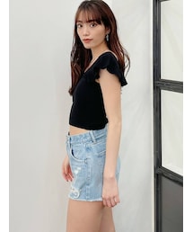 GYDA | フリル2WAY ニット トップス(ニット/セーター)