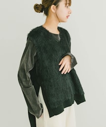 ITEMS URBANRESEARCH | フロントシャギーベスト(ベスト)