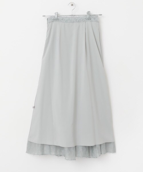 URBAN RESEARCH ROSSO（アーバンリサーチロッソ）の「F by ROSSO　リボンジャガードフレアスカート（スカート・レディース・WHITE/GRAY・36/38）」の22枚目の写真