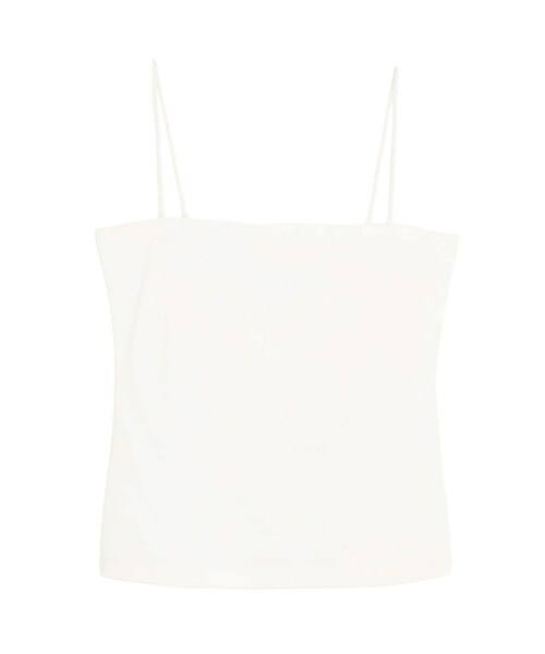 ELENDEEK（エレンディーク）の「BARE PAD CAMI（キャミソール・レディース・オフホワイト/ブラック/ブラウン・F）」の3枚目の写真