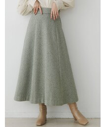 LAGUNAMOON | ツイードフレアースカート(スカート)